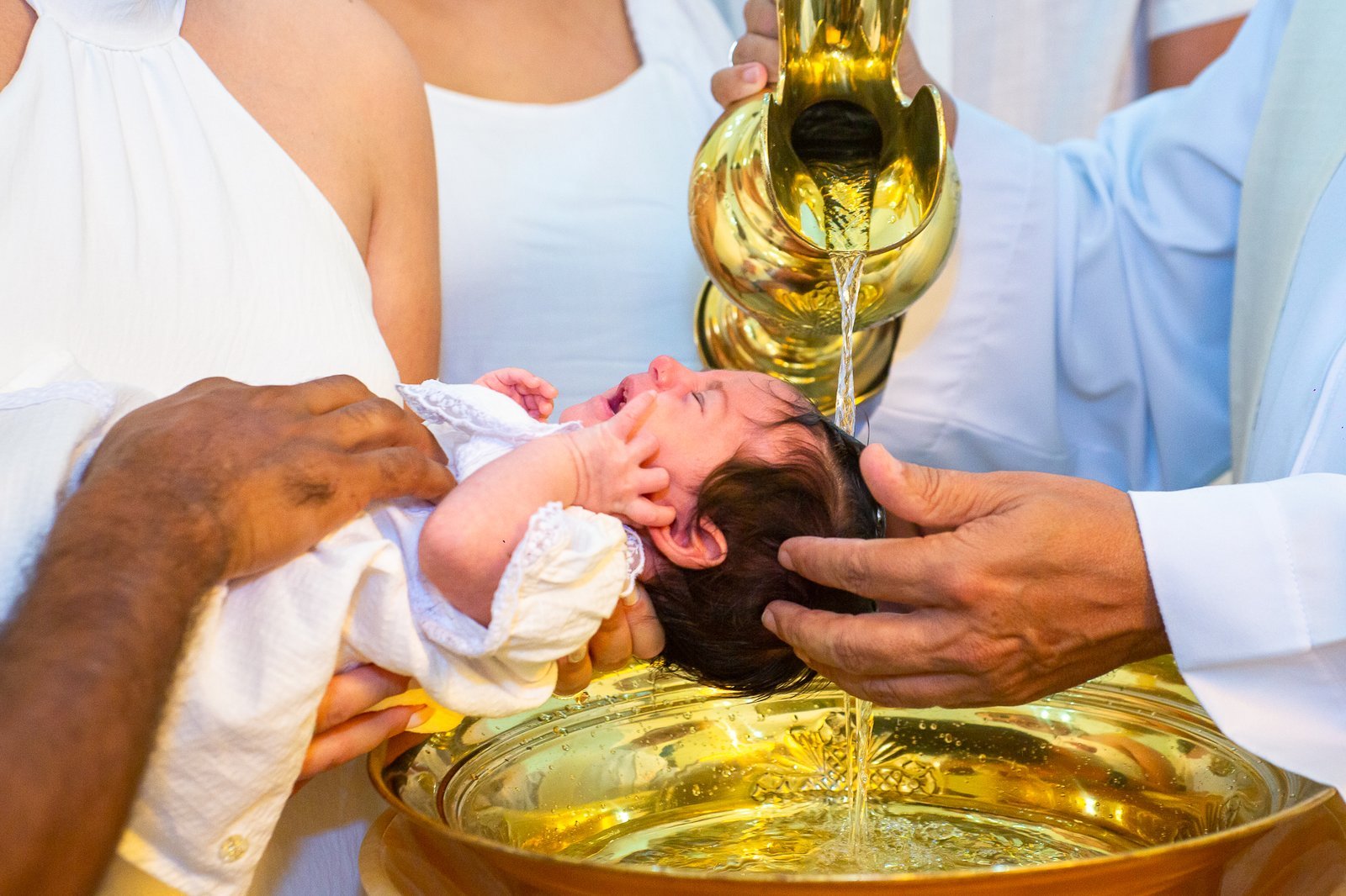 Batizado emocionante da pequena Manoela