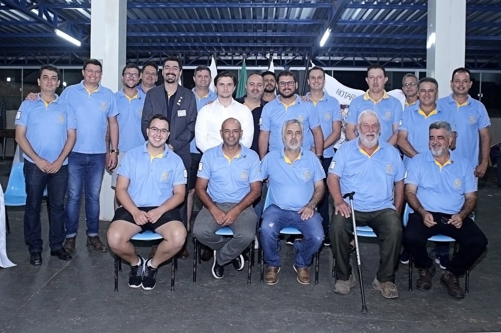 ROTARY CLUB DE SERRA DO SALITRE RECEBE VISITA DO GORVERNADOR ASSISTENTE DA AREA 7