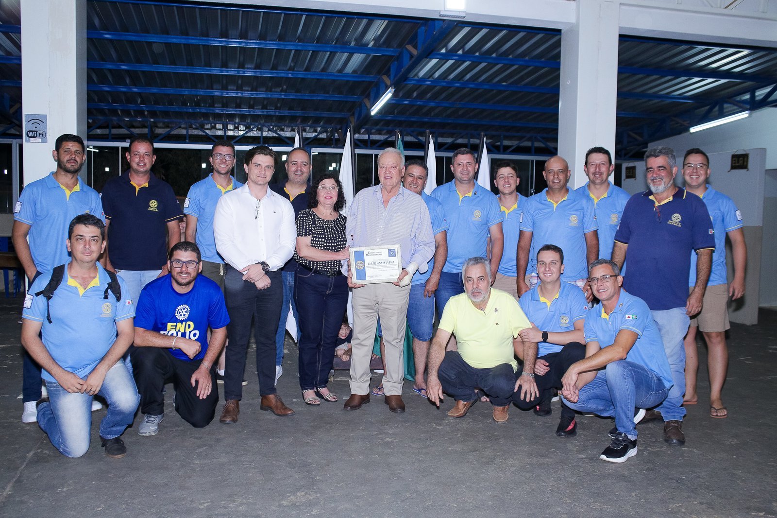 ROTARY CLUB DE SERRA DO SALITRE HOMENAGEA DAIR ASSIS FAVA