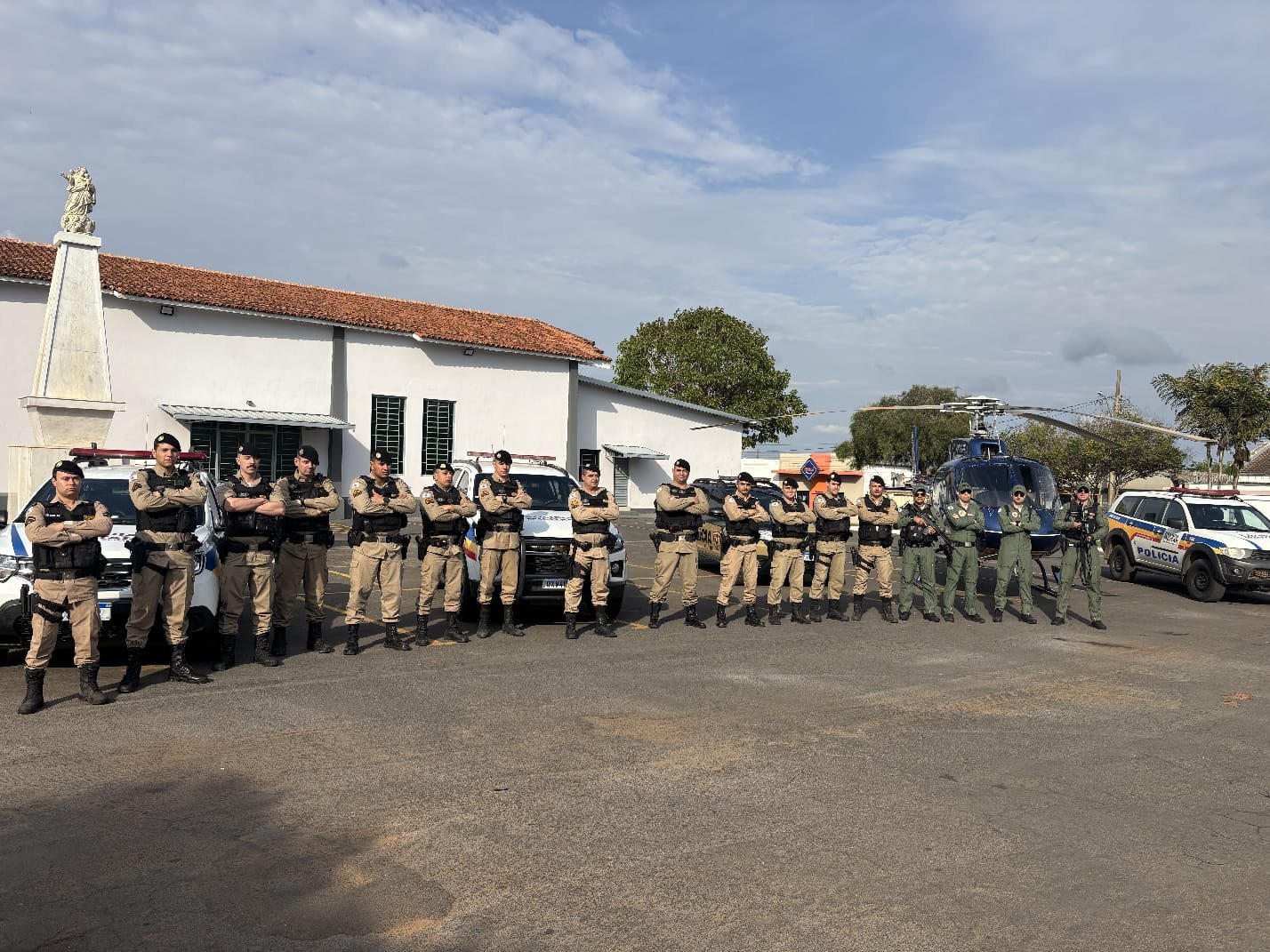 OPERAÇÃO “CREEPY” – POLÍCIA MILITAR E POLÍCIA CIVIL REALIZAM AÇÃO CONJUNTA NO COMBATE AO CRIME EM PATROCÍNIO E SERRA DO SALITRE