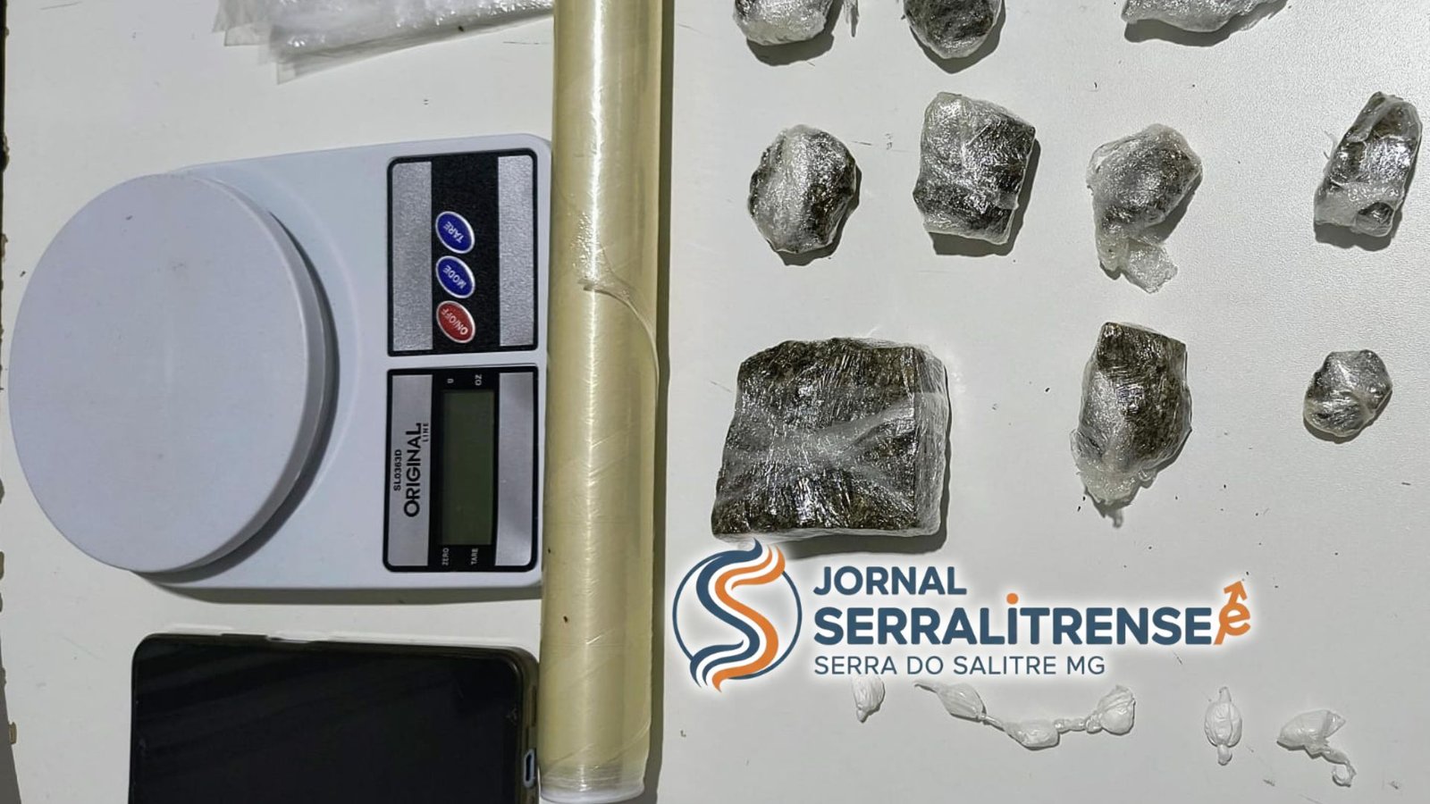 POLÍCIA MILITAR PRENDE HOMEM POR TRÁFICO DE DROGAS EM SERRA DO SALITRE