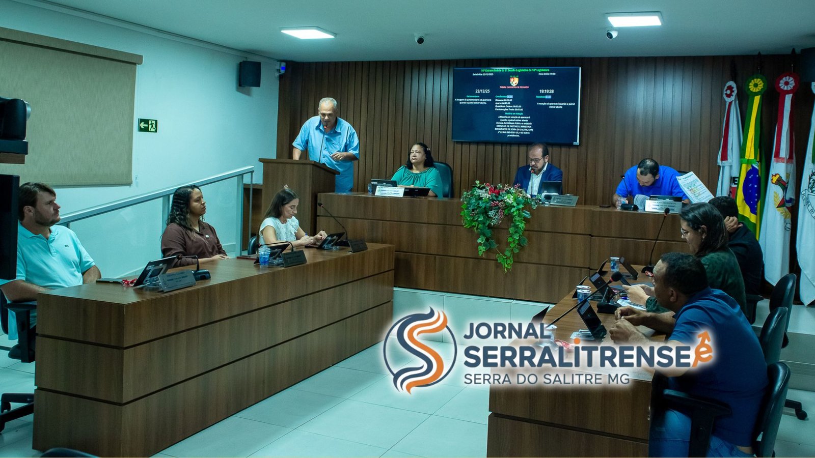 CÂMARA DE SERRA DO SALITRE APROVA UTILIDADE PÚBLICA PARA AIDH E CONSELHO DE PASTORES E MINISTROS EVANGÉLICOS