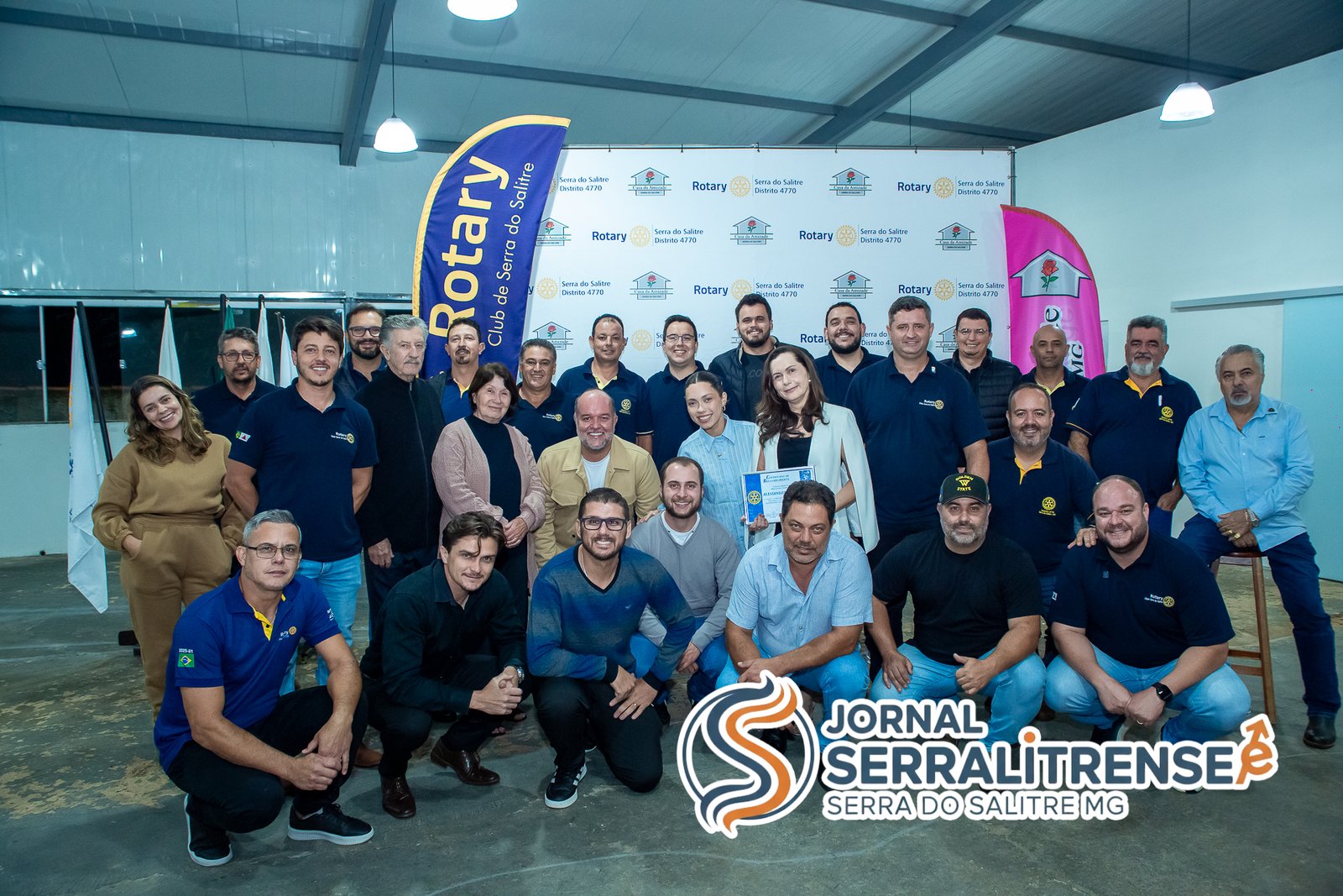 ALESSANDRA BORGES, UM LEGADO DE SERVIÇO E HUMANIDADE CELEBRADO PELO ROTARY CLUB DE SERRA DO SALITRE