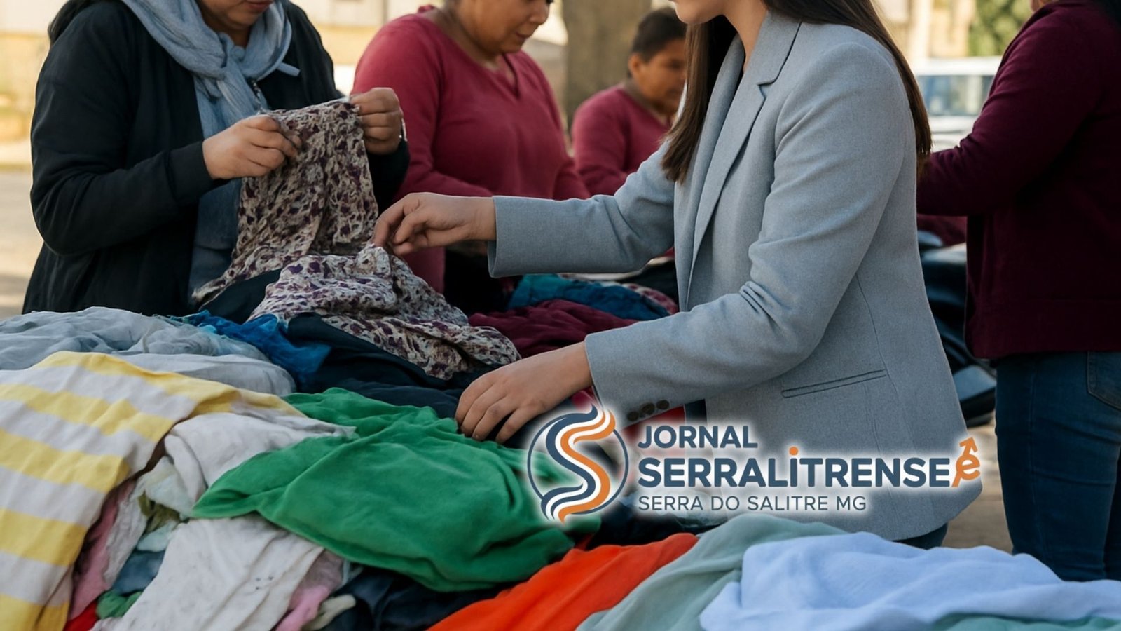 CASA DA AMIZADE DE SERRA DO SALITRE PROMOVE BAZAR SOLIDÁRIO