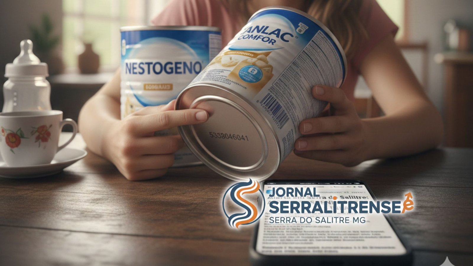 Alerta em Serra do Salitre: Anvisa suspende lotes de fórmulas infantis Nan e Nestogeno por risco de contaminação