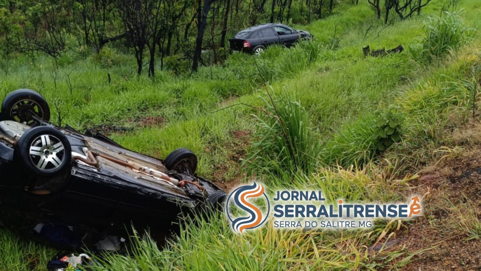 ACIDENTE NA BR-146 MOBILIZA BOMBEIROS E SAMU EM SERRA DO SALITRE NESTE DOMINGO
