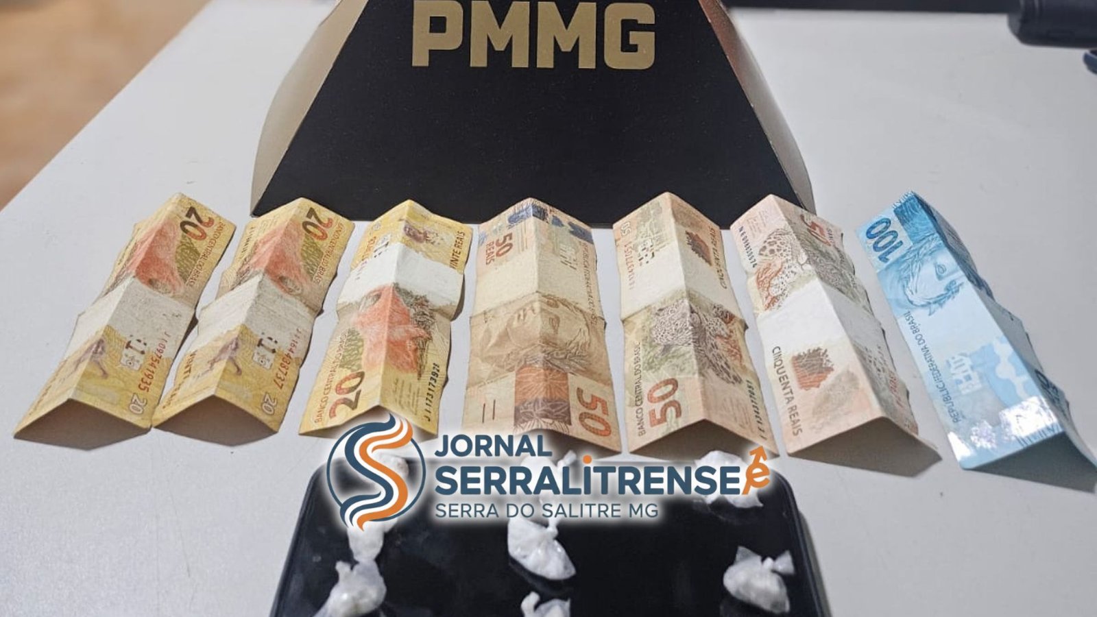 DENÚNCIA PELO 181 LEVA À PRISÃO POR TRÁFICO DE DROGAS EM SERRA DO SALITRE