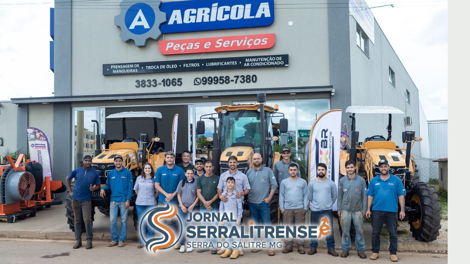 REVOLUÇÃO NO CAMPO: AGRÍCOLA PEÇAS E SERVIÇOS TRAZ TRATORES MAXX BR PARA SERRA DO SALITRE