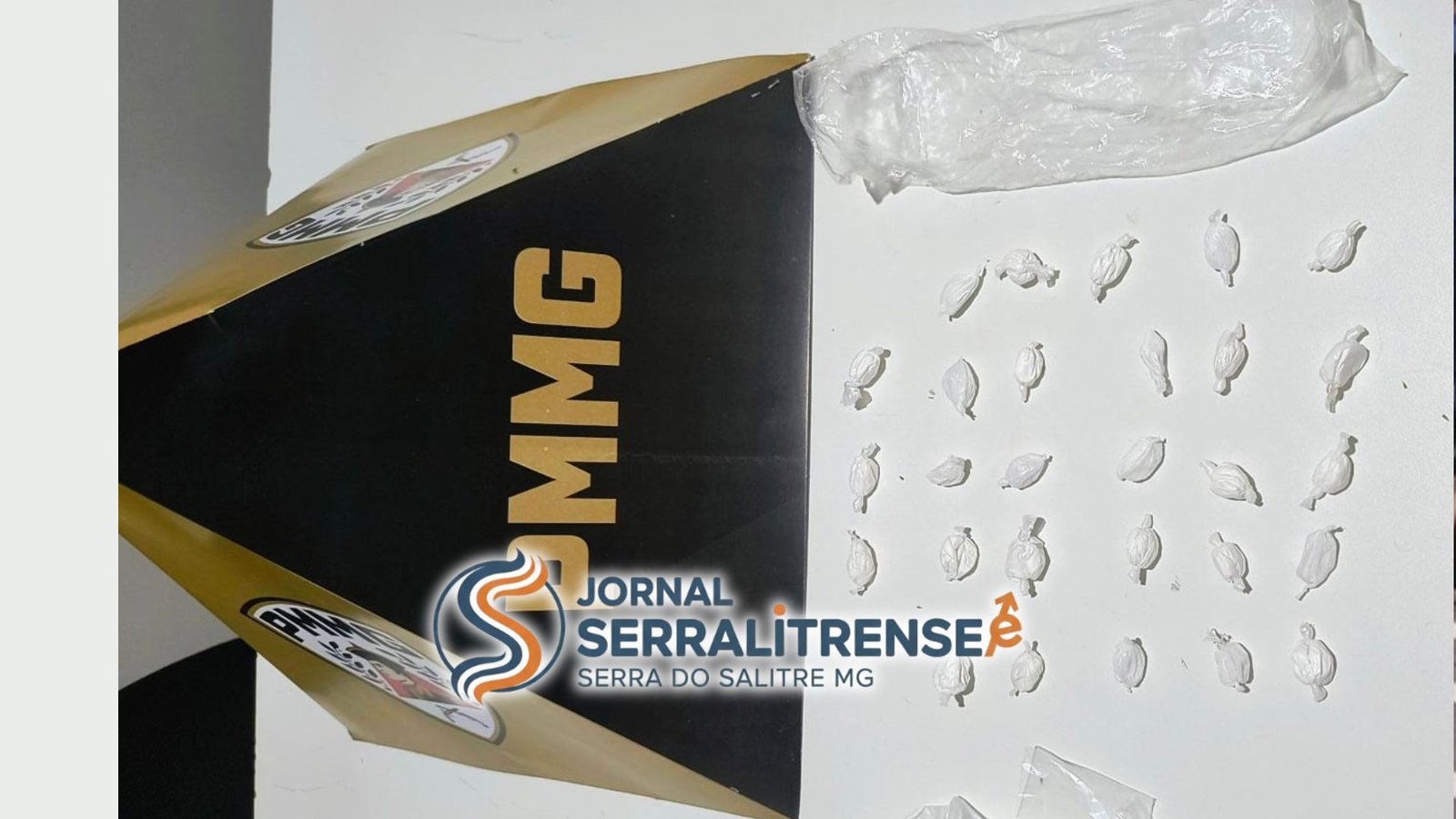 POLÍCIA MILITAR PRENDE SUSPEITO COM DIVERSAS PASSAGENS POR TRÁFICO EM SERRA DO SALITRE