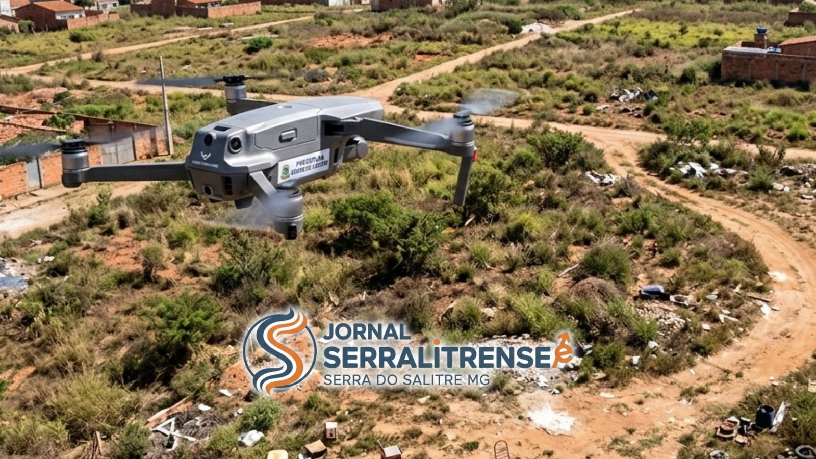 PREFEITURA DE SERRA DO SALITRE UTILIZA DRONES NO COMBATE À DENGUE NA REGIÃO CENTRAL
