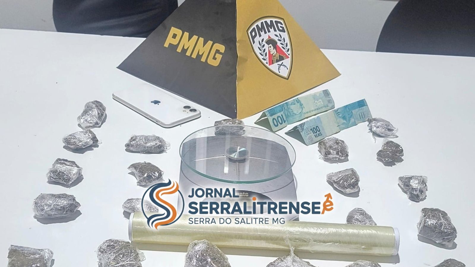 OPERAÇÃO NA MADRUGADA DE TERÇA RESULTA EM PRISÃO POR TRÁFICO E APREENSÃO DE DROGAS EM SERRA DO SALITRE