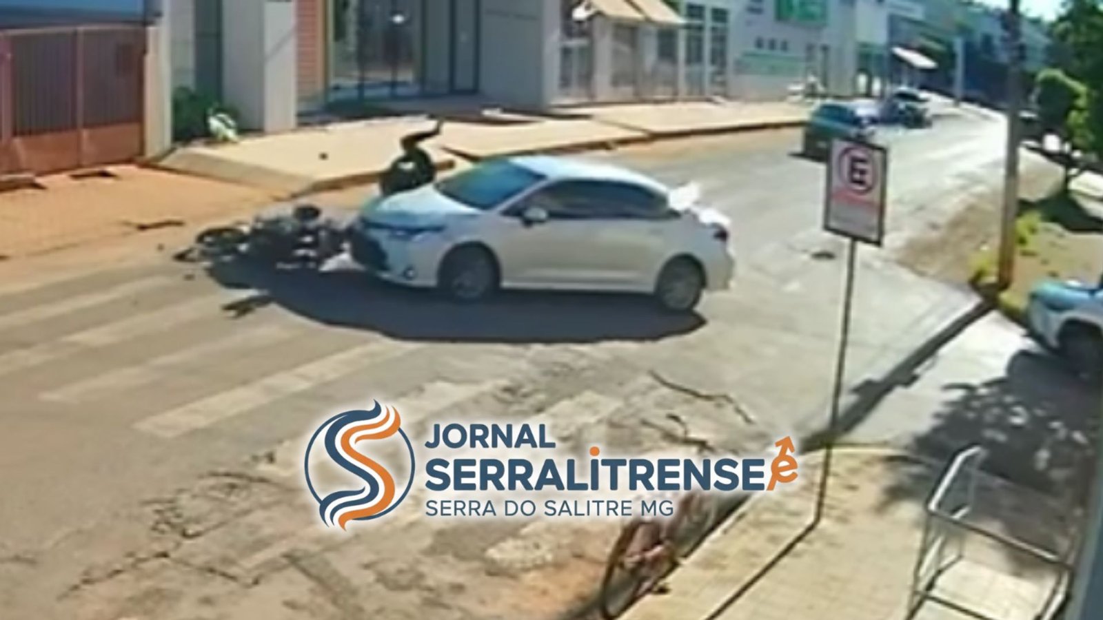 MORADORA DE CATULÉS SOFRE ACIDENTE EM CARMO DO PARANAÍBA E RELATA MOMENTOS DE APREENSÃO