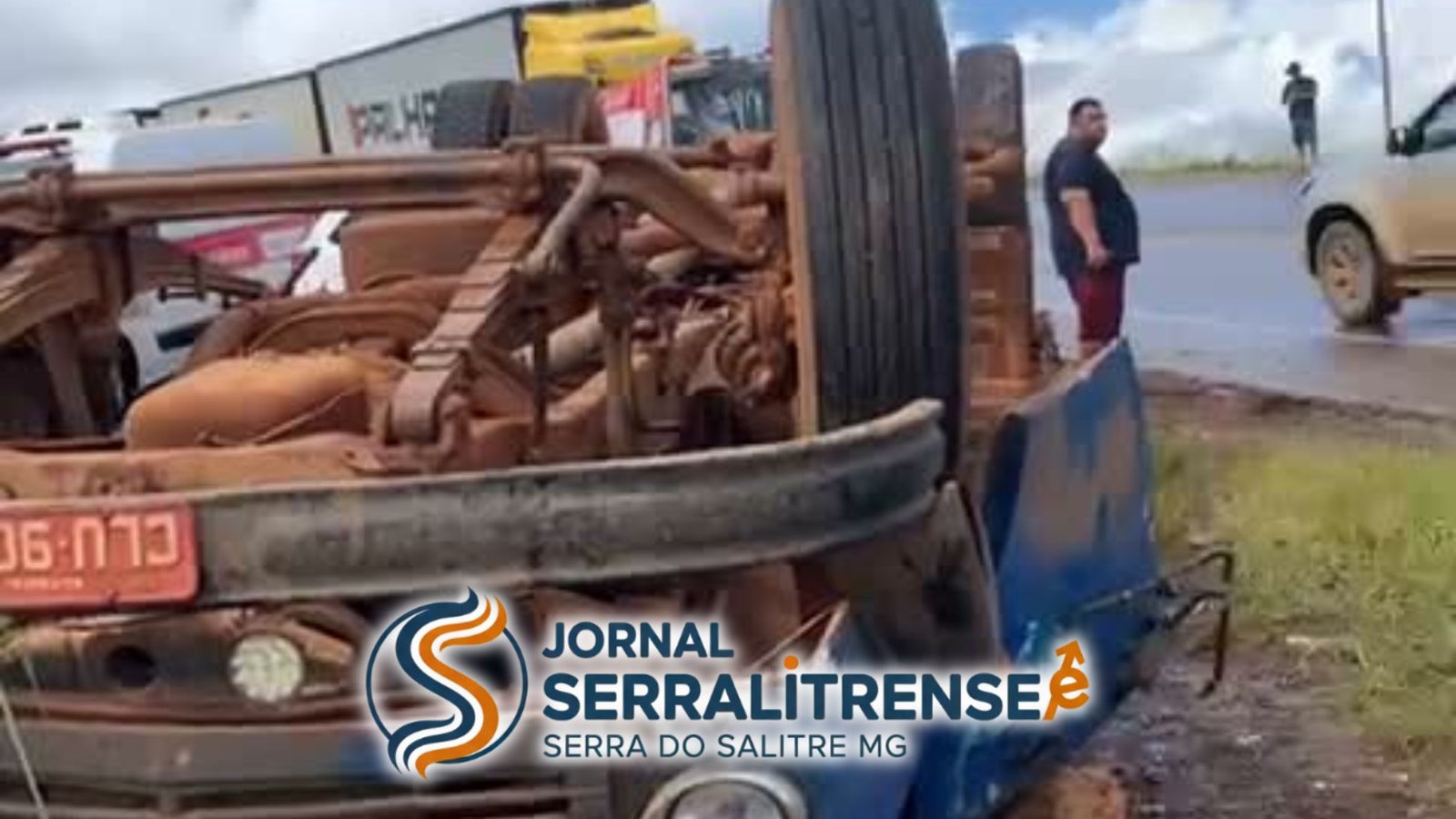 GRAVE ACIDENTE NA CURVA DA CATIARA DEIXA TRÊS FERIDOS EM SERRA DO SALITRE