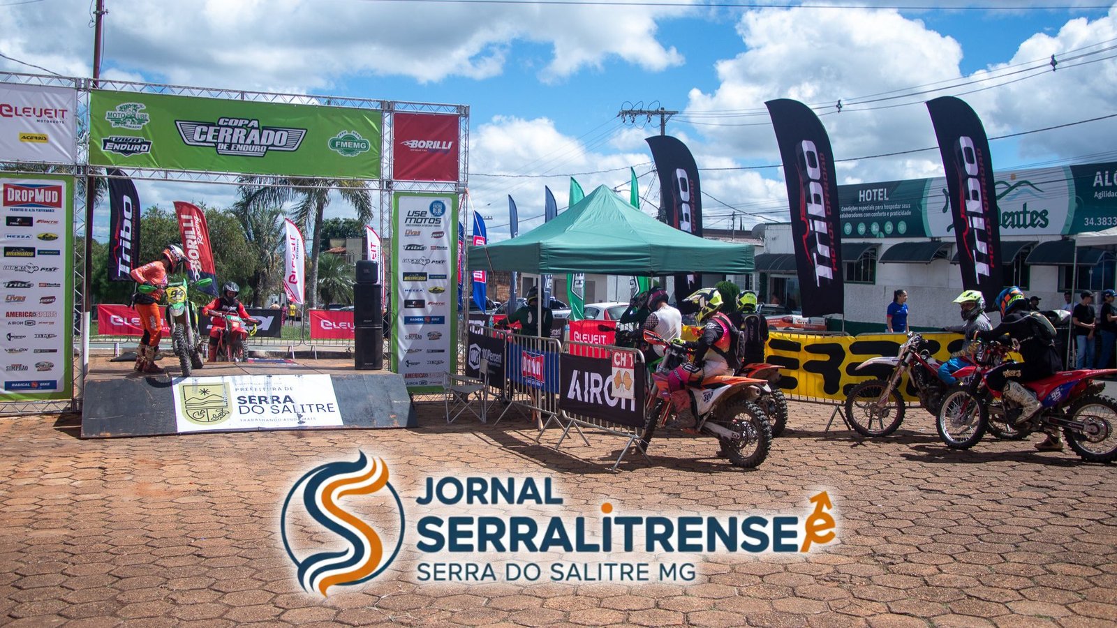 SERRA DO SALITRE SEDIA ETAPA DA COPA CERRADO DE ENDURO COM GRANDE PARTICIPAÇÃO