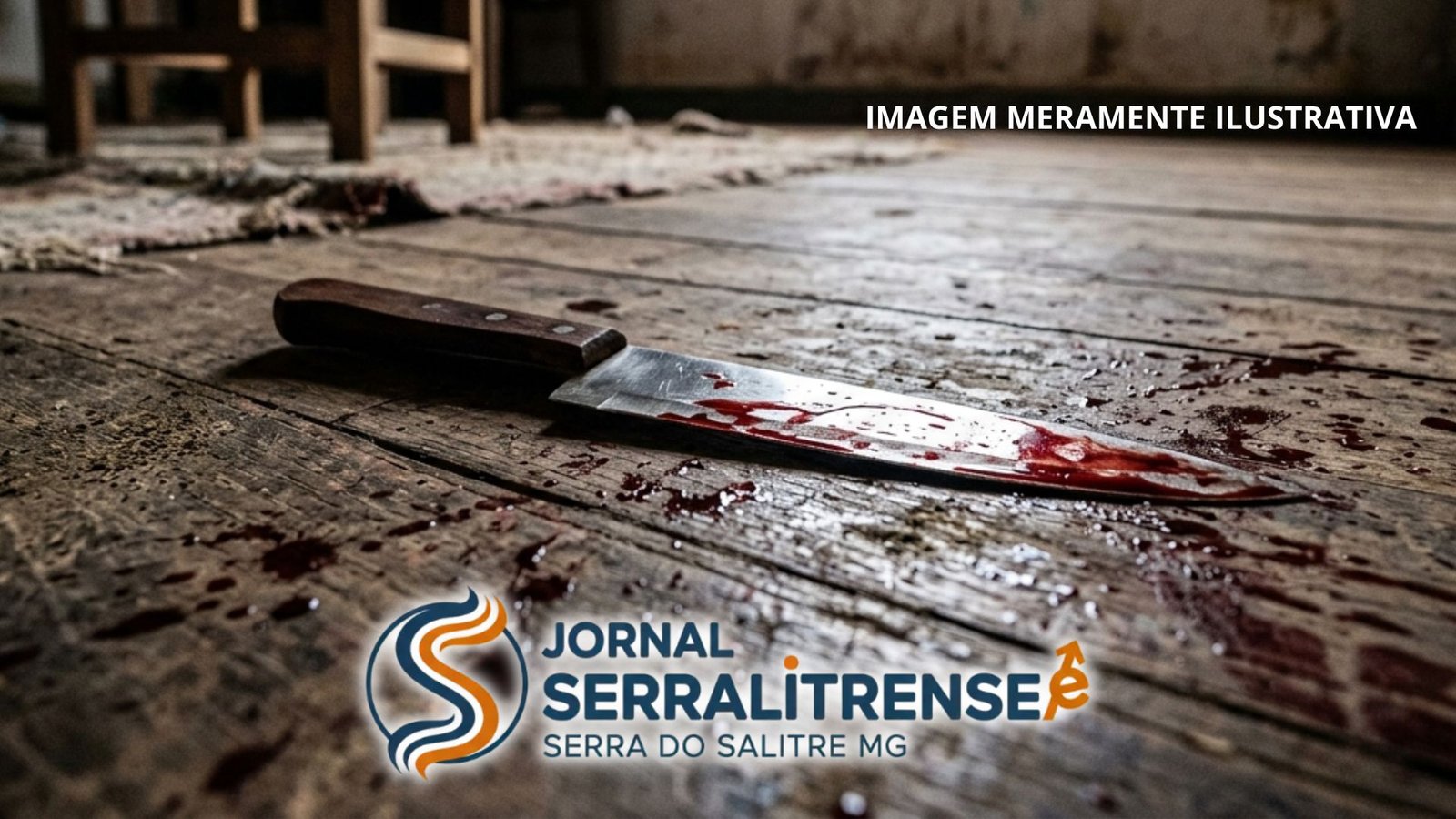BRIGA DURANTE BEBEDEIRA TERMINA COM HOMEM ESFAQUEADO E CRIANÇA ESCONDIDA SOB CAMA EM SERRA DO SALITRE