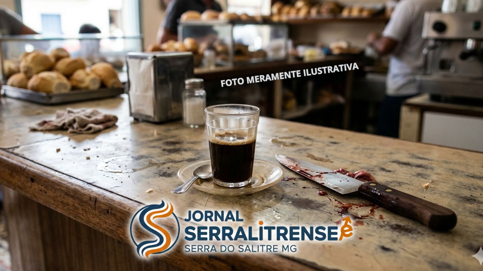 HOMEM ESFAQUEIA POR INSULTO À MÃE EM SERRA DO SALITRE; AUTOR SE ENTREGA EM PADARIA