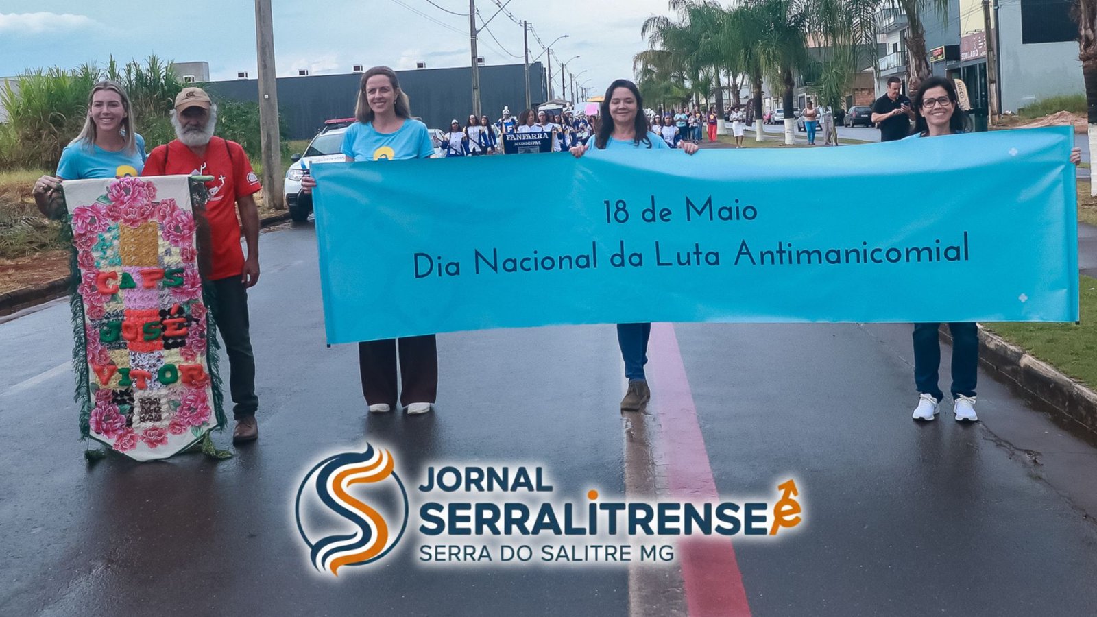 NEM A CHUVA ESFRIOU OS ÂNIMOS: SERRA DO SALITRE SE MOBILIZA NA LUTA ANTIMANICOMIAL