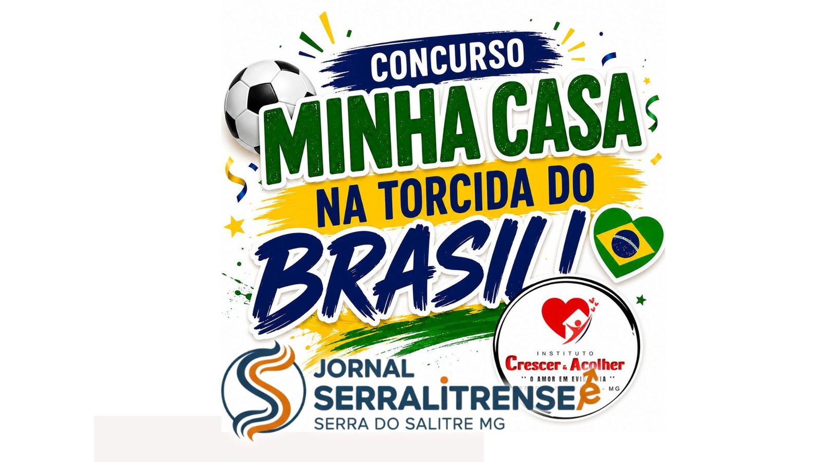 CONCURSO “MINHA CASA NA TORCIDA DO BRASIL” PROMETE UNIR FAMÍLIAS E COLORIR A CIDADE PARA A COPA DO MUNDO