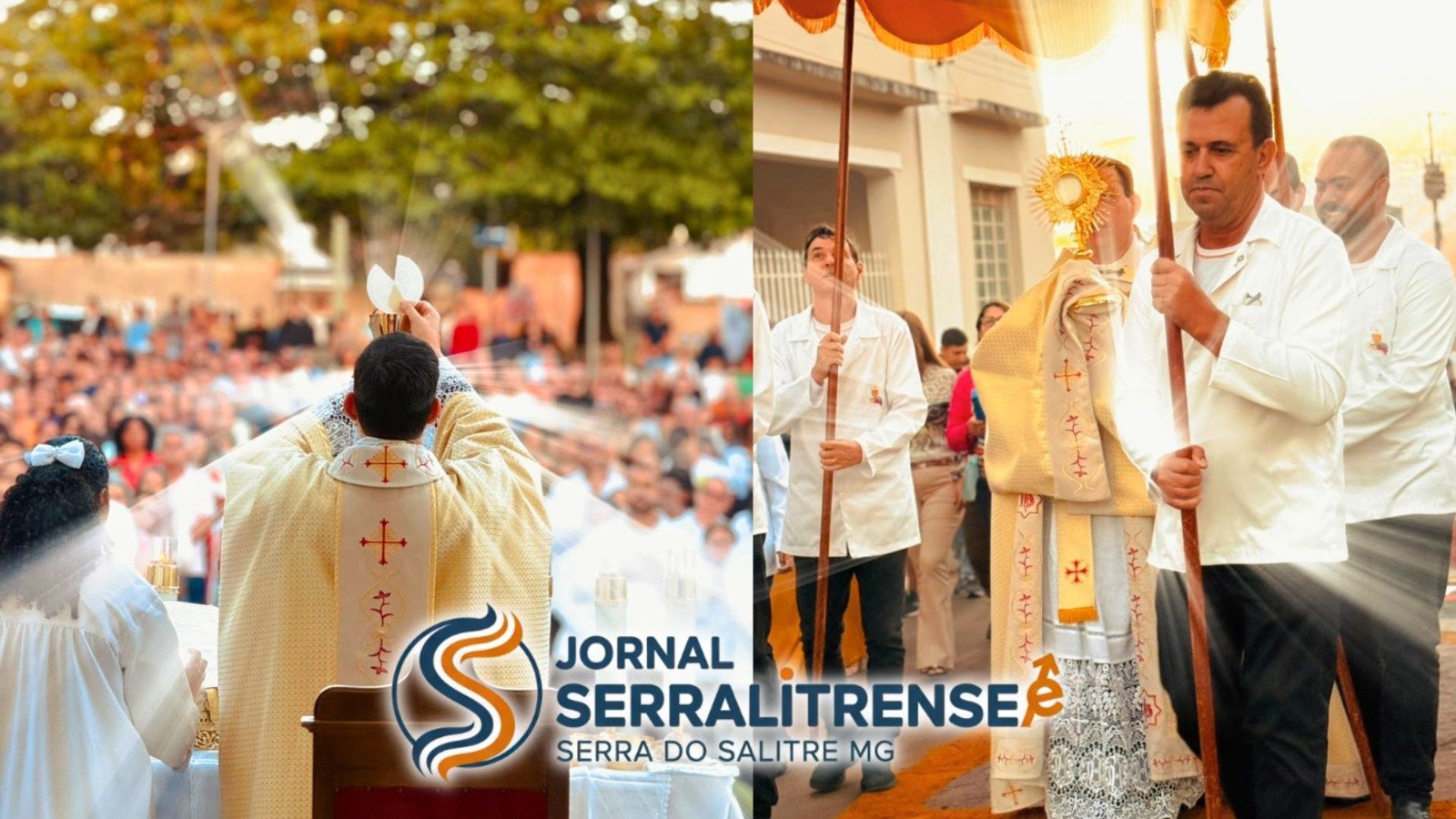 A SOLENIDADE DE CORPUS CHRISTI É CELEBRADA NA PAROQUIA SÃO SEBASTIÃO DE SERRA DO SALITRE