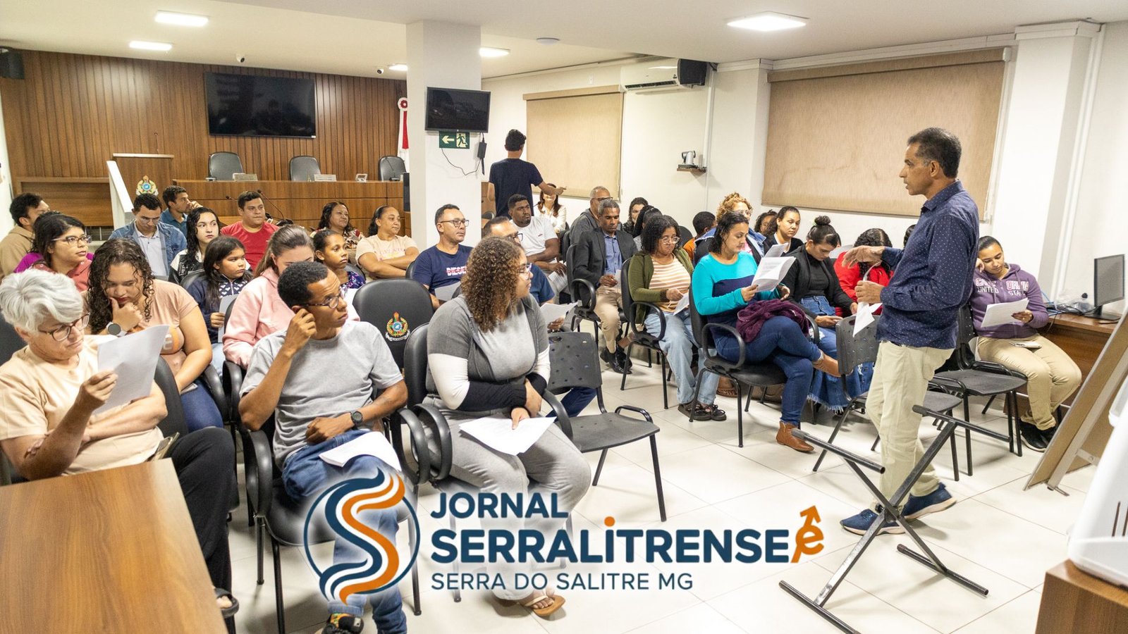 HARMONIA E CULTURA: ESCOLA DO LEGISLATIVO REALIZA PRIMEIRO ENSAIO DE CORAL EM SERRA DO SALITRE