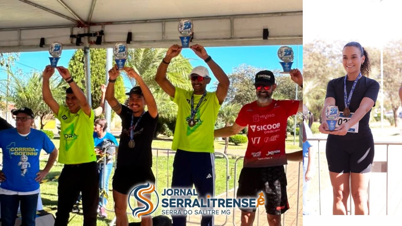 Atletas de Serra do Salitre Brilham na 1ª Corrida do Zé Gotinha
