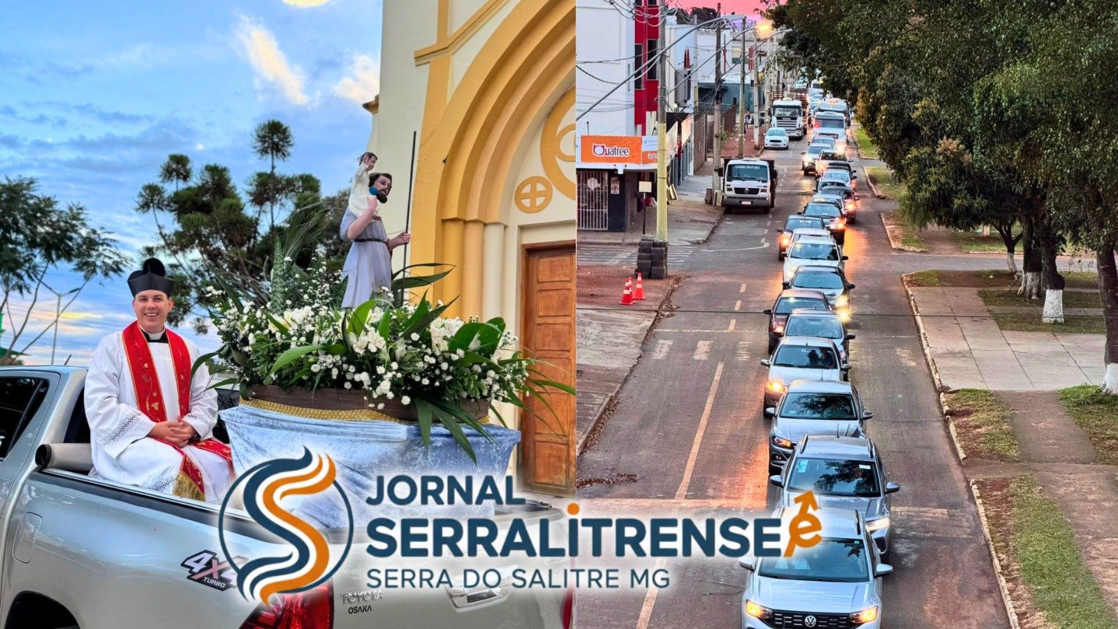 Festa em louvor a São Cristóvão é encerrada com carreata, bênção dos veículos e grande participação da comunidade