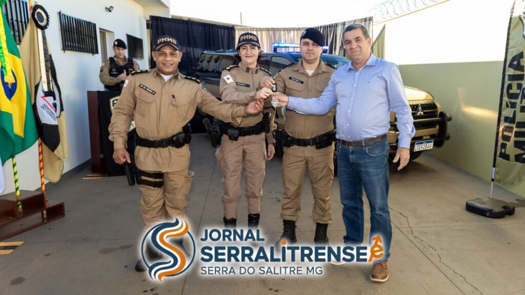 REFORÇO NA SEGURANÇA SERRA DO SALITRE RECEBE NOVA VIATURA TRITON