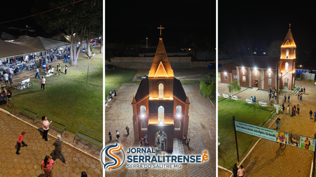 Fotos da festividade de N. S. do Rosário, São Benedito e Santa Efigenia em Catiara.