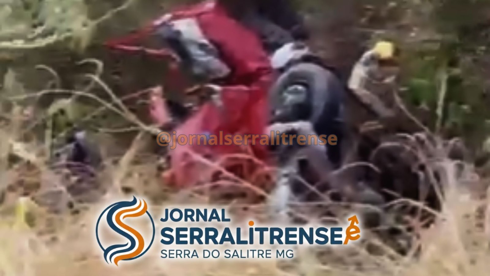 Acidente na MG-230 em Serra do Salitre Deixa Duas Pessoas Feridas