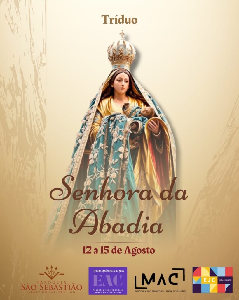 Confira todos os horários de missas, procissão, quermesses, show ao vivo e almoço festivo.