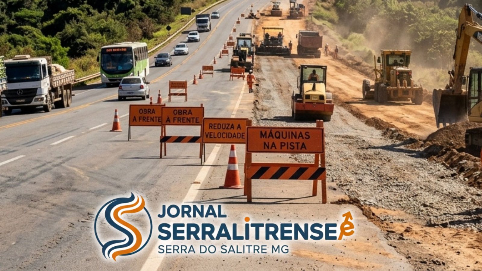 DER Autoriza Obra da Terceira Faixa na MG-230 em Serra do Salitre