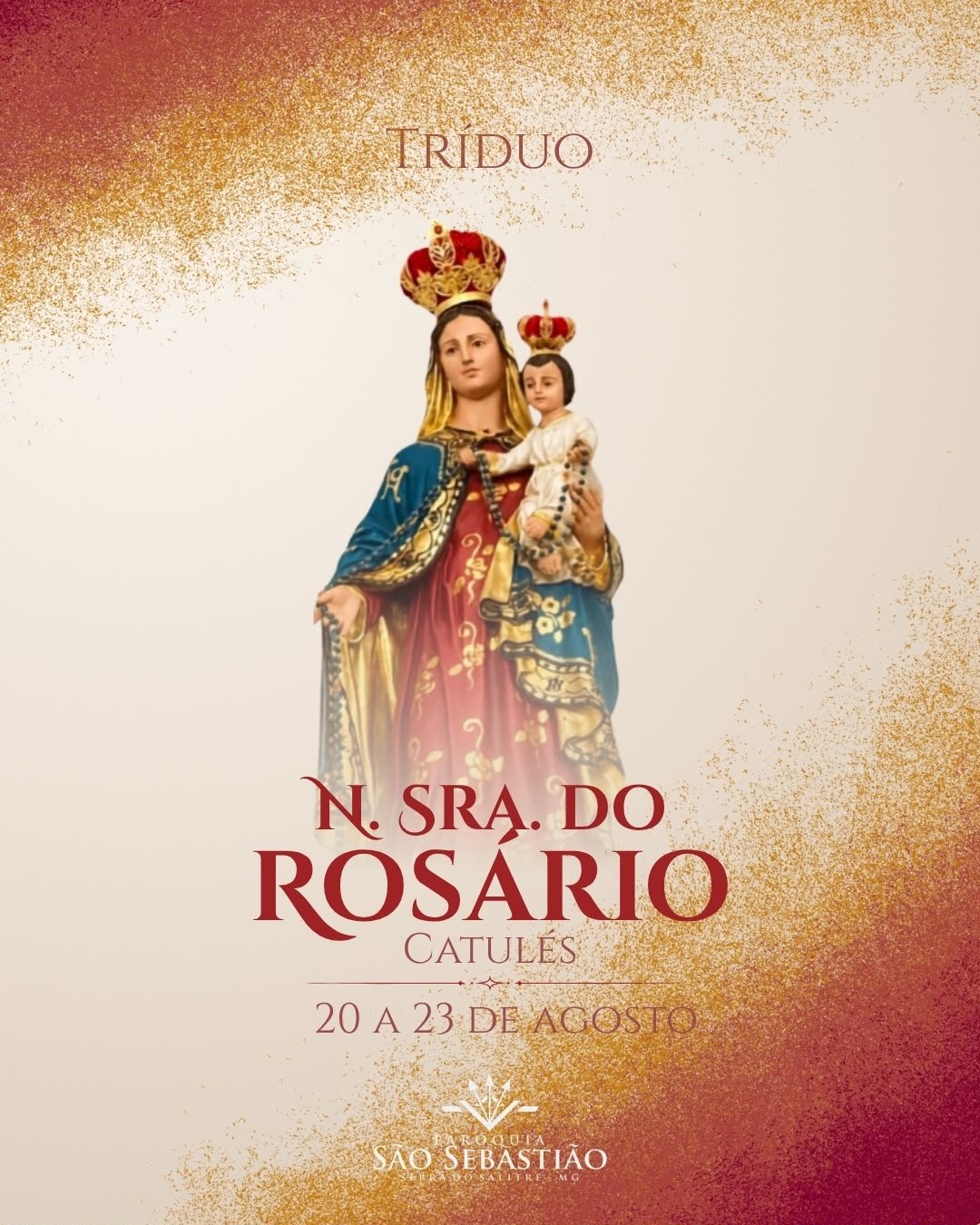 Festa do Rosário nos Catulés Confira a Programação Completa de 20 a 23 de Agosto