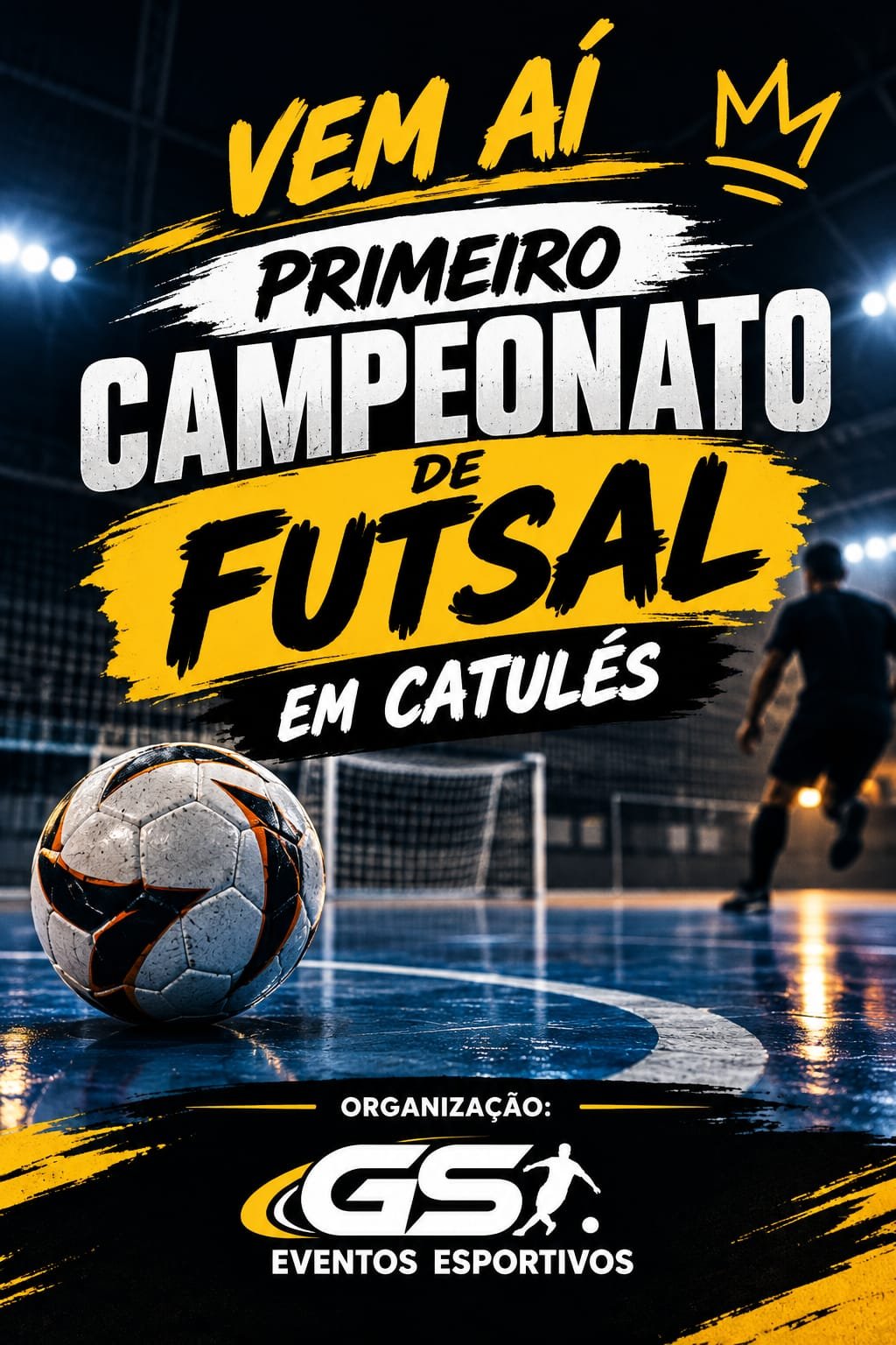 1ª Copa Catules de Futsal abre inscrições para competição com premiação em dinheiro