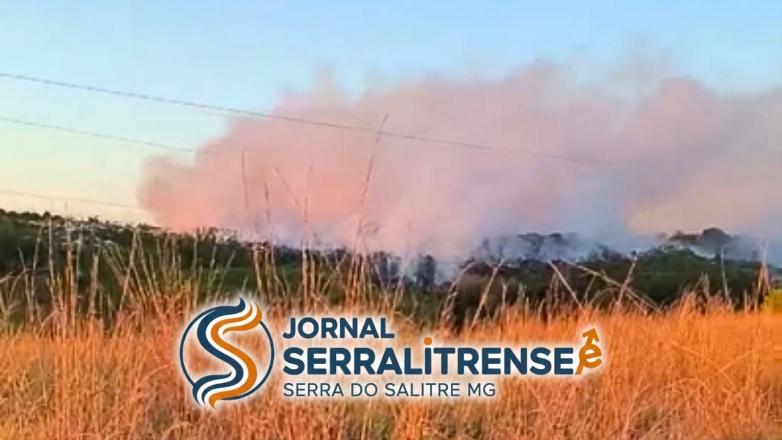 Incêndio no lixão de Serra do Salitre gera fumaça e provoca transtornos a moradores