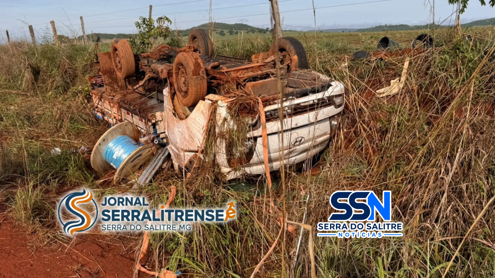 Acidente na MG-188 deixa passageiro morto e duas pessoas feridas em Guarda-Mor