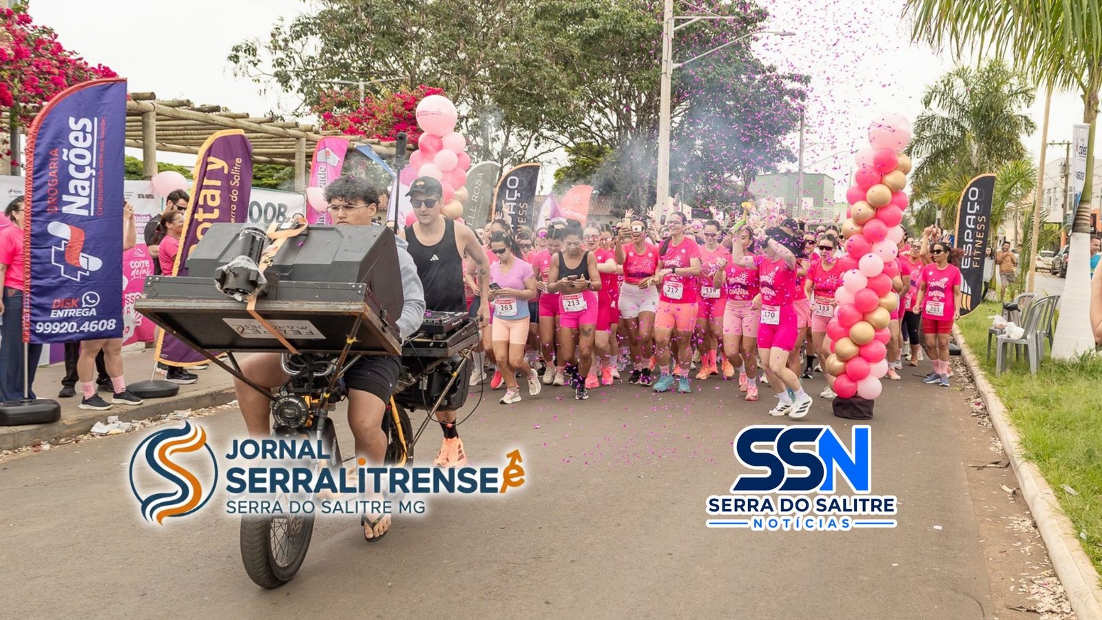 3ª Corrida “Corre Delas” reúne mais de 220 mulheres em Serra do Salitre com foco em esporte e conscientização do Outubro Rosa
