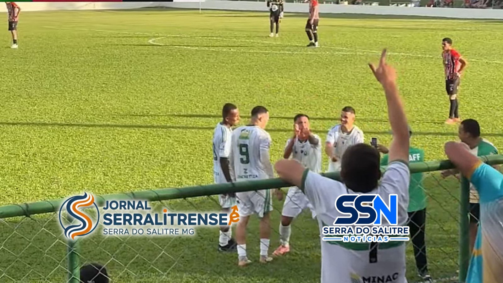 Nacional de Serra do Salitre goleia o Santa Cruz por 5 a 0 e garante vaga nas semifinais