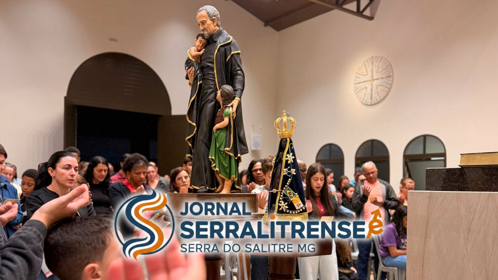 FÉ E TRADIÇÃO: Serra do Salitre dá início ao Novenário de Nossa Senhora Aparecida e São Vicente de Paulo